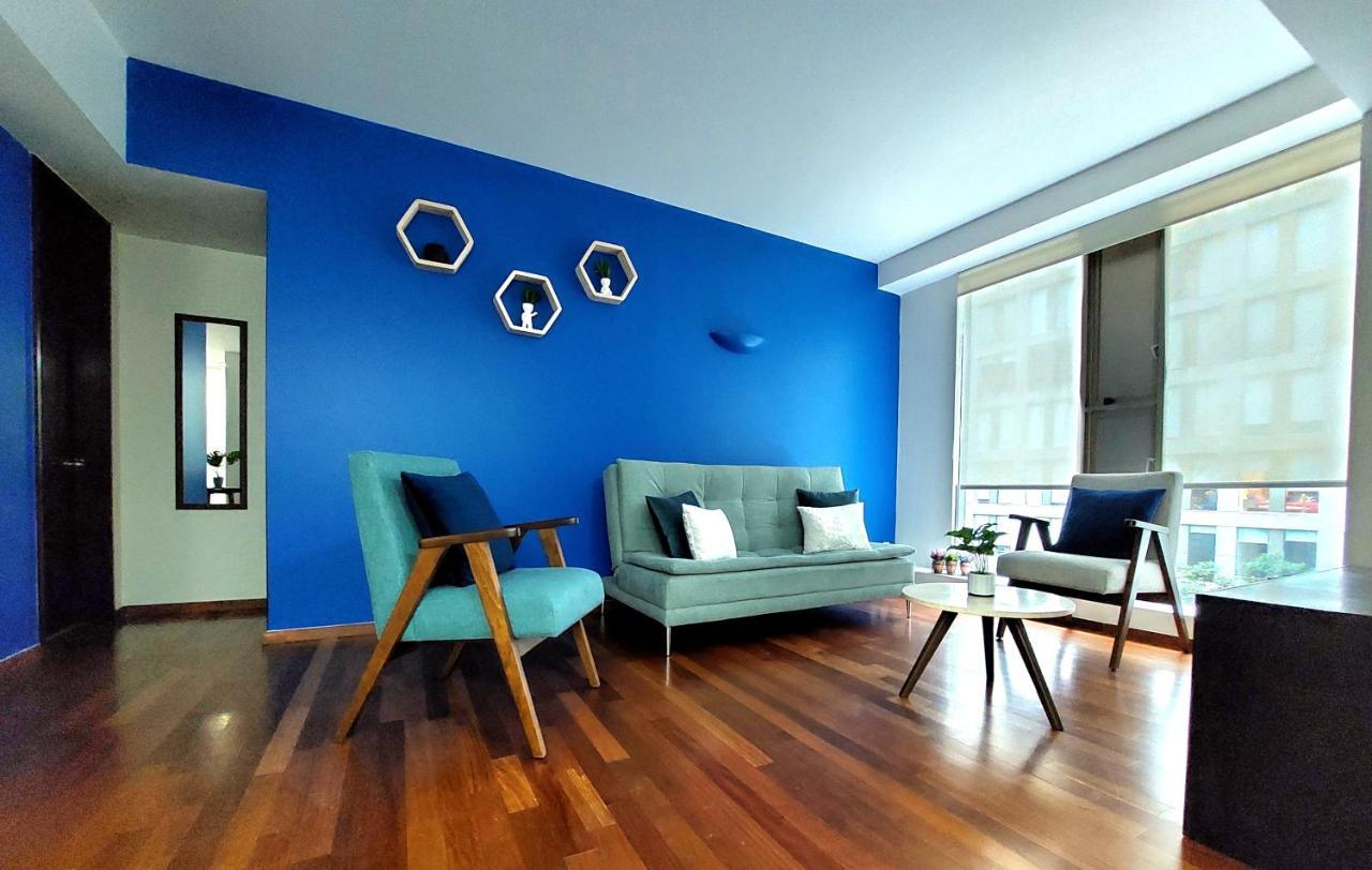 Punto Alameda - Reforma Apartment Kota Meksiko Bagian luar foto